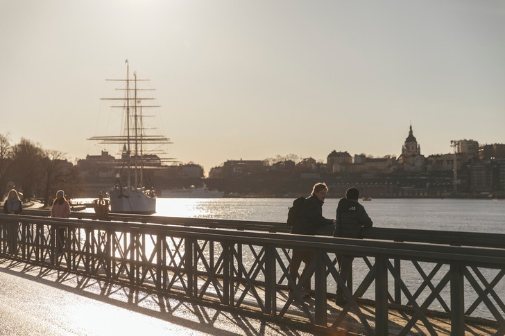 Students in Stockholm. Photo: Niklas Björling