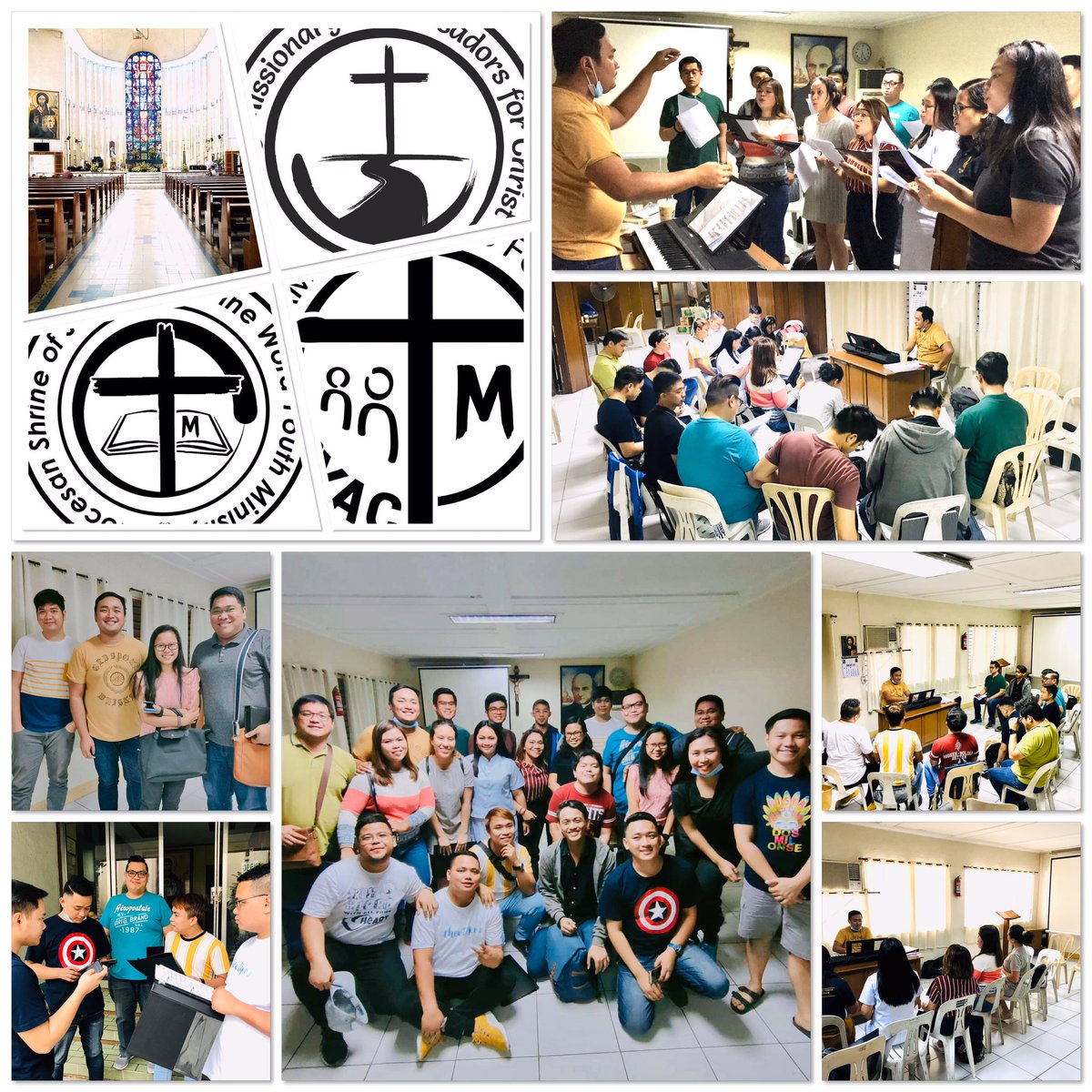 SYM_DSJDW's tweet photo. Youth Ministry’s Activities: ((Feb. 02, 2020))
#YAC #YMAC #SYM at the Diocesan Shrine of Jesus the Divine Word (101 E. Rodriguez Sr. Ave., QC. CHRIST the King Mission Seminary, SVD Compound).
#yacSTRONGandUNCONQUERED
#YMACcaritatis #etAmorServeDei
#PromotionToLOVEtheWORDofGOD https://t.co/v0dlrAdlcY