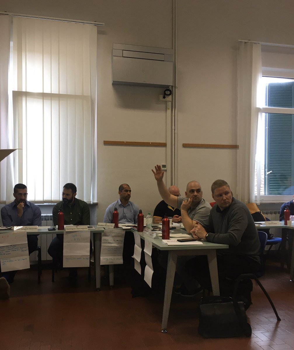 cretaannalisa's tweet photo. #kickoff #EUPCST training course for field officers working on human rights @ScuolaSantAnna @Marechaussee @EU_Commission #andreadeGuttry https://t.co/3NYbZBtCpG