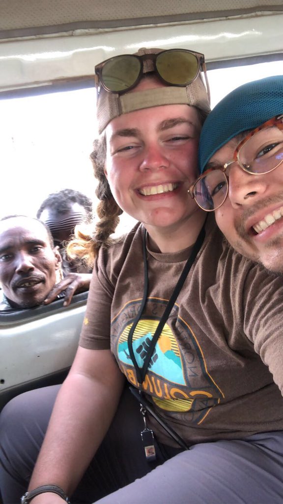 MurrayStateGSC's tweet image. Dr. Gary Stinchcomb and students Marie White and Kevin Bynum have wrapped up another successful field season in the Afar region of Ethiopia!