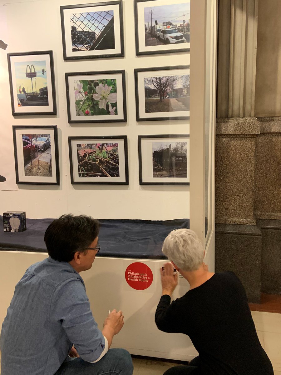 Philadelphia Collaborative for Health Equity (@p_c_h_e_) on Twitter photo Last week, we started installing P-CHE's PhotoVoice Exhibit in <a href="/PhiladelphiaGov/">City of Philadelphia</a> City Hall! Much more to come, but here's a sneak peek of our progress so far. Thank you, <a href="/CreativePHL/">Creative Philadelphia</a>, for this great opportunity. The exhibit opens Wed, Feb 5th and will run through March 13th. Last week, we started installing P-CHE's PhotoVoice Exhibit in <a href="/PhiladelphiaGov/">City of Philadelphia</a> City Hall! Much more to come, but here's a sneak peek of our progress so far. Thank you, <a href="/CreativePHL/">Creative Philadelphia</a>, for this great opportunity. The exhibit opens Wed, Feb 5th and will run through March 13th.