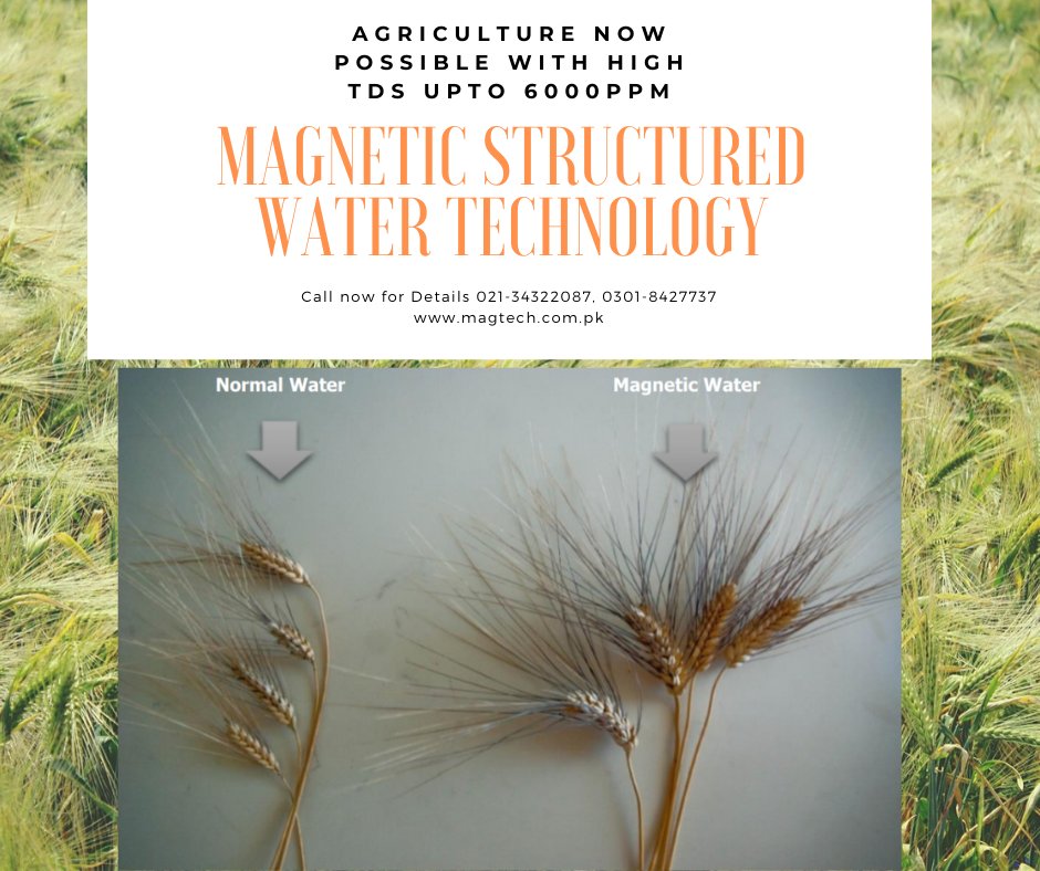Magtech_PvtLtd's tweet photo. #agriculture #highTDS #Brackishwater #structuredwater #chemicalfree #poultry #fishfarm #livestock #oxygenetedwater #desalination #magtech #salineland #waterloggedland #seedgermination #dairy #hydroponics #tunnelfarming #organicfarming #kitchengardening #wicksystem #dripsystem https://t.co/4vDq5kj24n