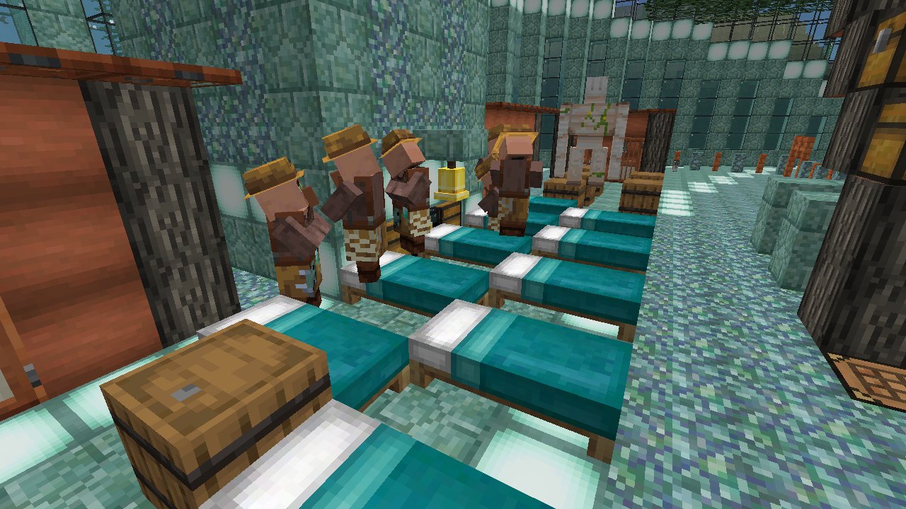 1 15ワールド 海底神殿 施設名称 The Core 開発記録 Twitter