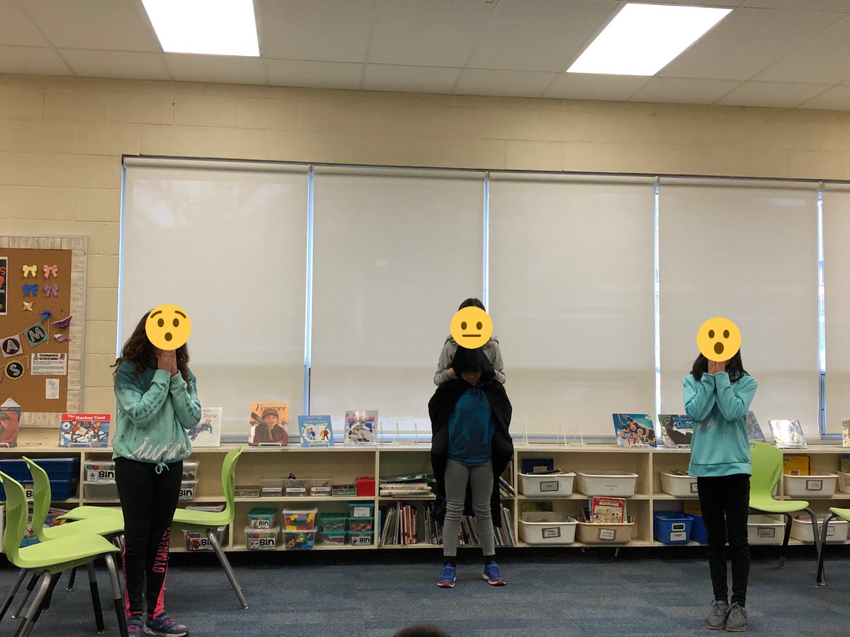 ClassHanks's tweet image. Here’s what some of our final tableaux presentations looked like. Students were focussed, in-role, and expressive with their bodies and faces. Well done grade 5s! #beingcreative #usingourimagination @bayviewglenps1