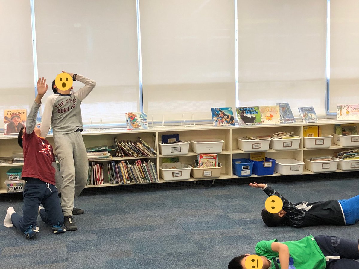 ClassHanks's tweet image. Here’s what some of our final tableaux presentations looked like. Students were focussed, in-role, and expressive with their bodies and faces. Well done grade 5s! #beingcreative #usingourimagination @bayviewglenps1