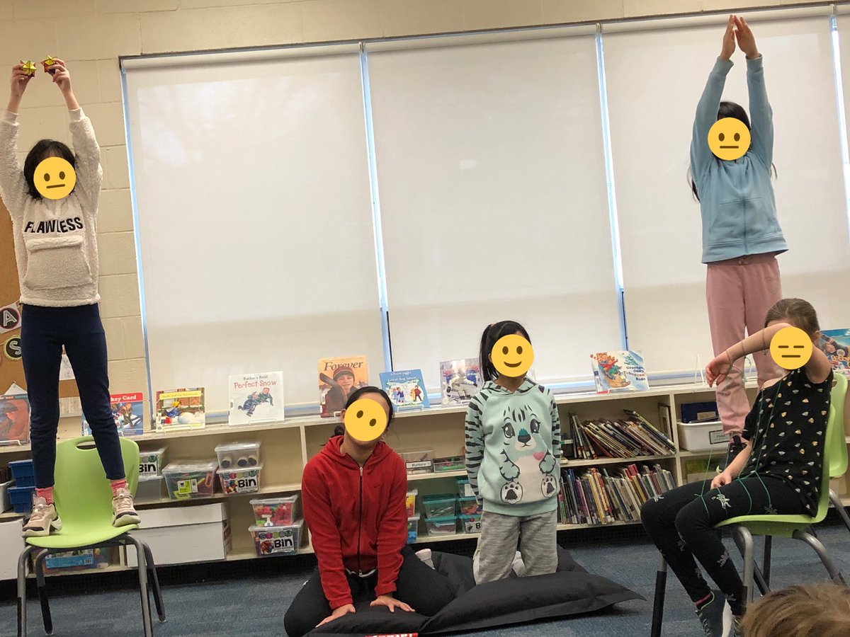 ClassHanks's tweet image. Here’s what some of our final tableaux presentations looked like. Students were focussed, in-role, and expressive with their bodies and faces. Well done grade 5s! #beingcreative #usingourimagination @bayviewglenps1