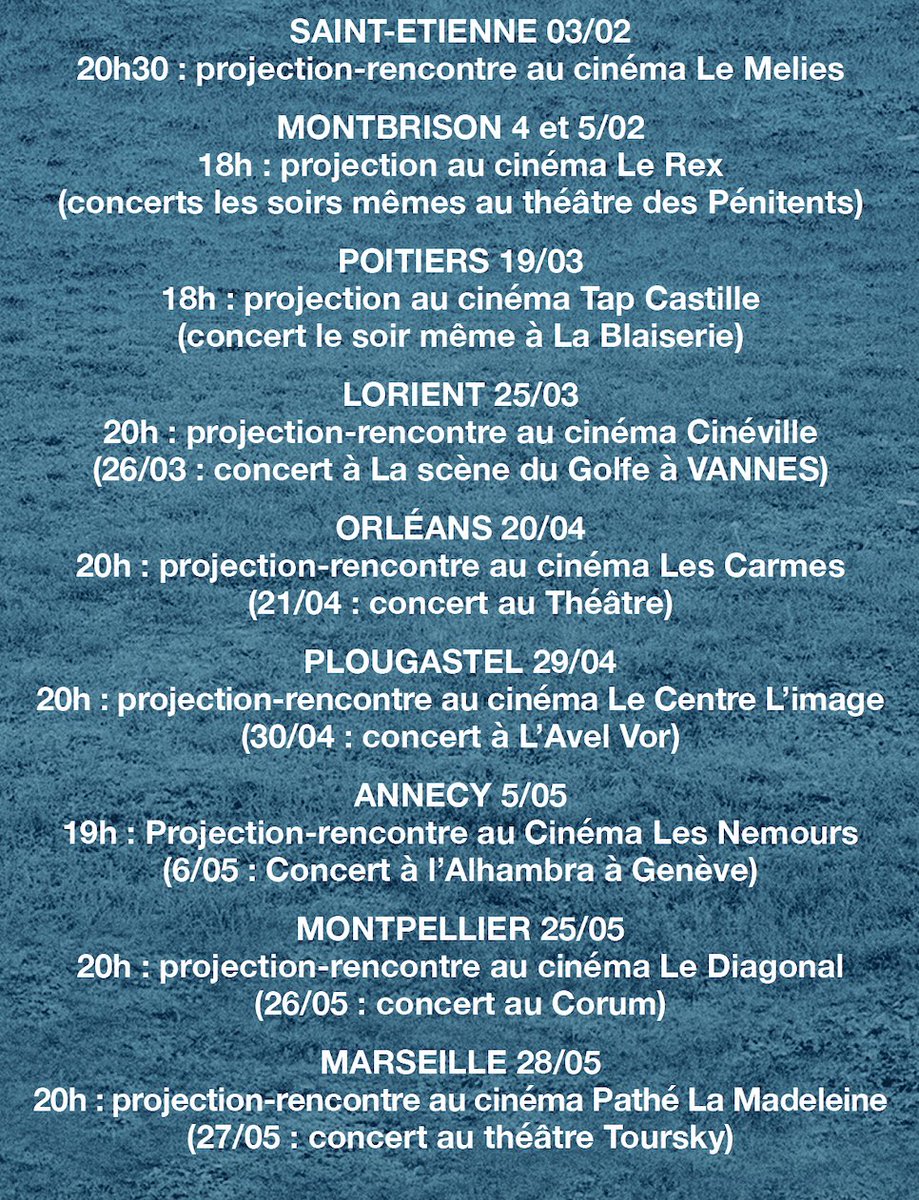 RougeDistribut1's tweet photo. 🎹📽️Ce soir, Vincent Delerm sera au cinéma @Le_Melies à Saint-Etienne pour présenter son film #JeNeSaisPasSiCestToutLeMonde

Toute les dates et infos ici 👉https://t.co/SozFlpWLYx

@totOutard_label @IamJulieGayet @RougeInternati1 https://t.co/zFCtdSt4yU
