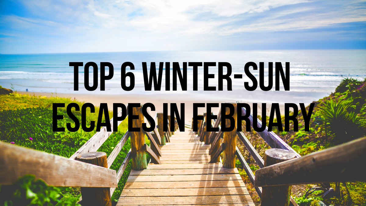 Horray you have survived January! 🎉
Spring is nearly in sight. But if like us, you're still feeling that winter gloom and can't wait to get your Vitamin D fix ☀️, take a look at our top 6 winter-sun escapes for February below. 
bit.ly/2GOEk5J