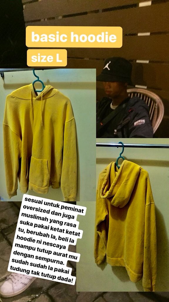 _ahmdbukhari's tweet photo. @hanifjamals bukan nak buat business ke apa tapi ade nak jual baju preloved sikit ni nak kumpul duit untuk repeat paper. berminat dm je 🙏🏻 *btw hoodie tu rm25 je lupa nak letak harga https://t.co/D9CU1rUtYh