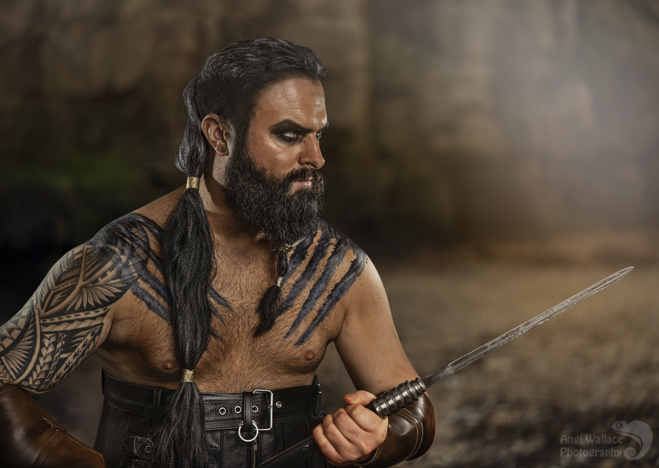 Angi_Wallace's tweet photo. #WexMondays #khaldrogo #GameofThrones #cosplay #peachesandscream https://t.co/GcSRQMM7C5