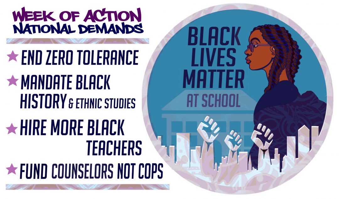 JessedHagopian's tweet photo. Today is the start of #BlackLivesMatterAtSchool week of action! This action has been one of the most meaningful things ever to happen in my life. It’s been exhilarating to help launch this in Seattle in 2016, see Philly teachers expand it to a week of action, &amp; now it’s national! https://t.co/AmidgbECdm