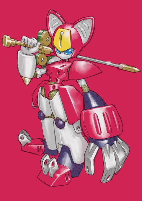 #メダロット #medabots ペッパーキャットさん塗りました。 