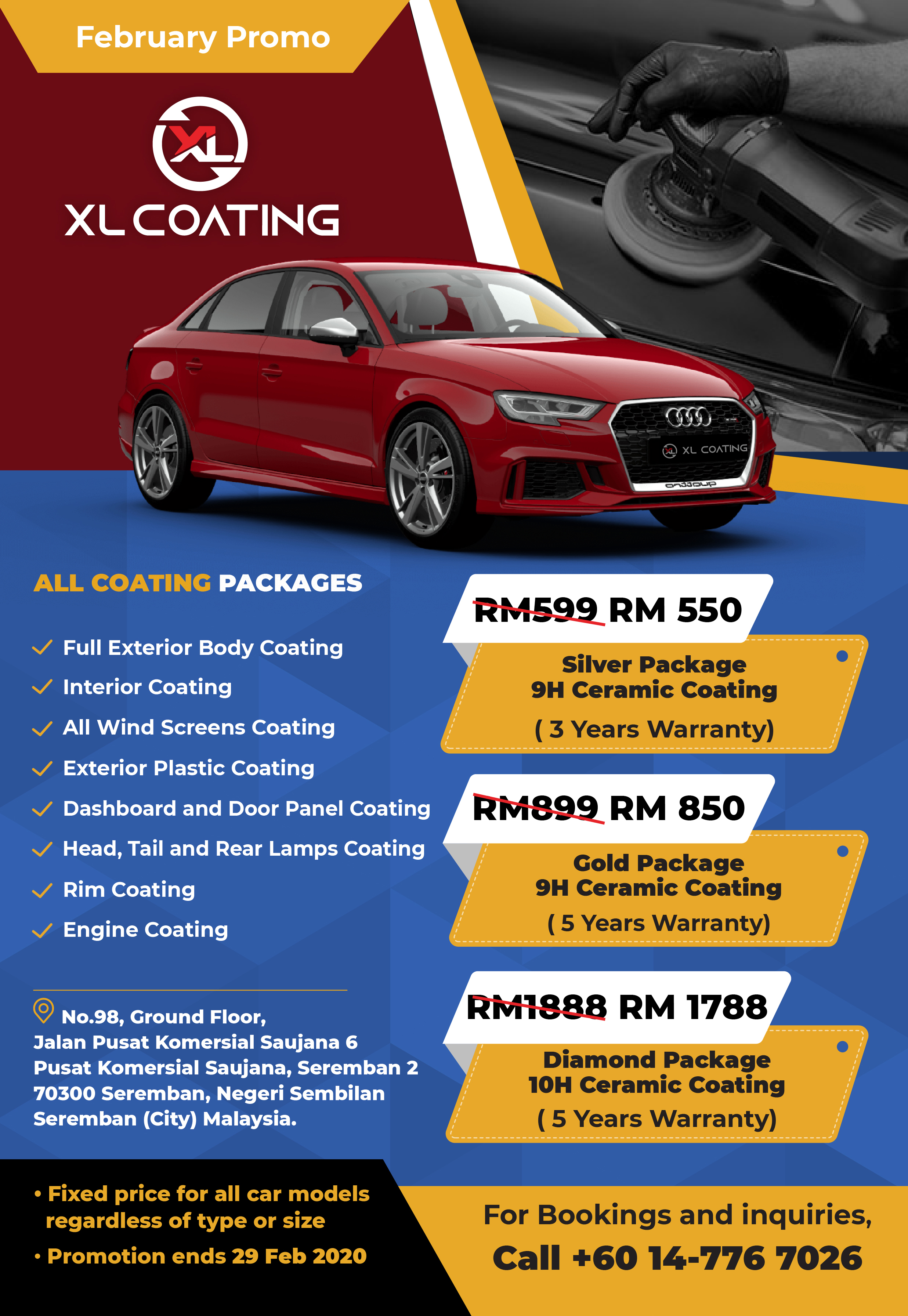 Ceramic on sale coating price