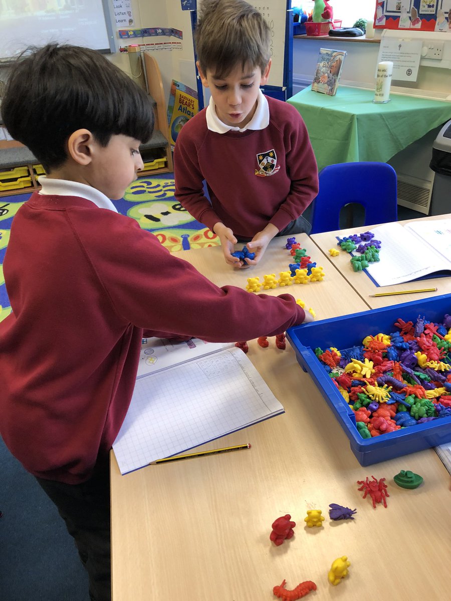 StColumbasLPrep's tweet photo. #SCCPrep2 understanding multiplication and division fact families #SCCMaths https://t.co/JHjPr5eXcl