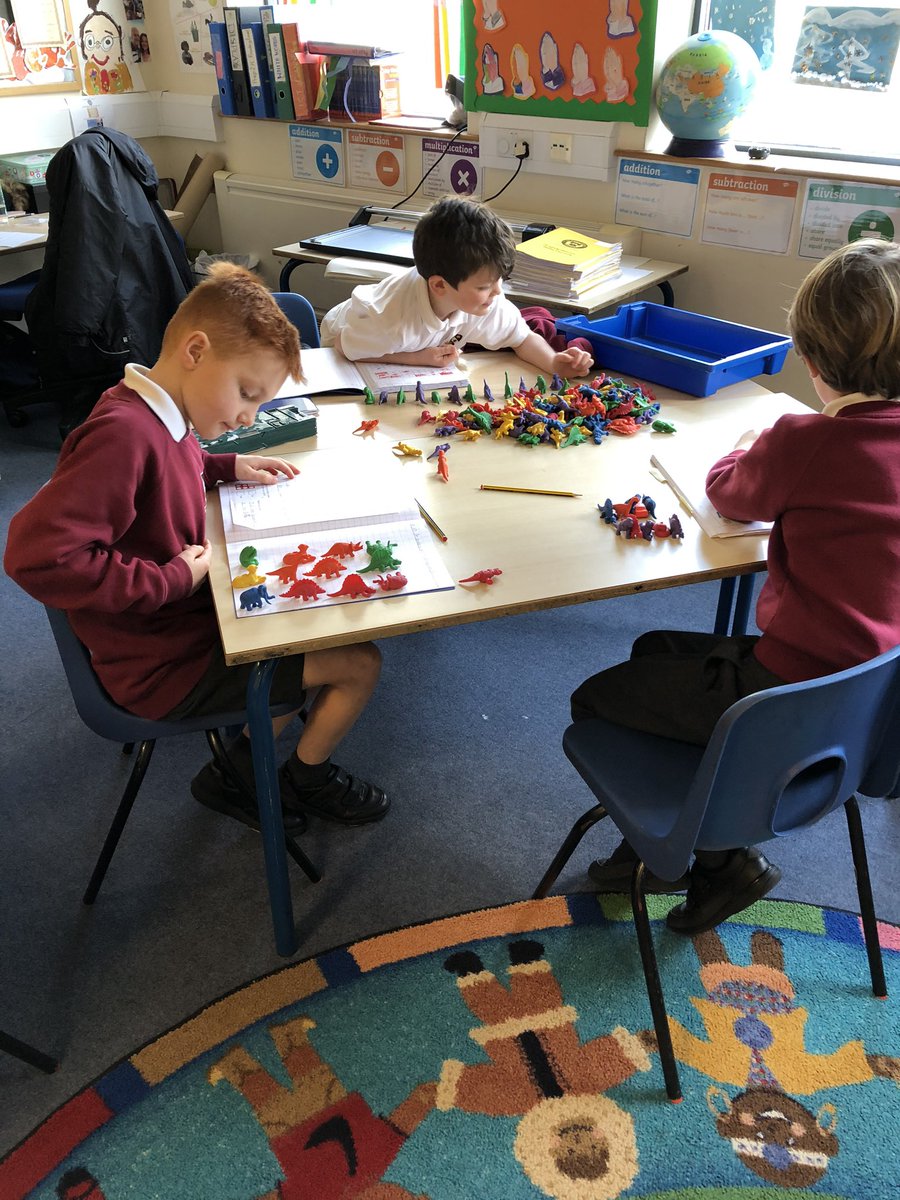 StColumbasLPrep's tweet photo. #SCCPrep2 understanding multiplication and division fact families #SCCMaths https://t.co/JHjPr5eXcl