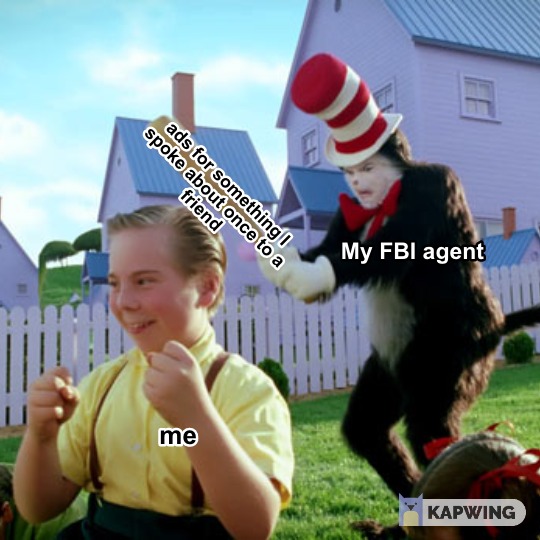 sami_davidsonx's tweet photo. I decided to visit an old trend of memes for my third content piece. 'My FBI agent' was a popular internet topic with many memes and content being made about the FBI &amp; data tracking. Specifically how each person has an FBI agent assigned to them. Enjoy #COM112 and my FBI agent 😉 https://t.co/s4JwM7gBxB