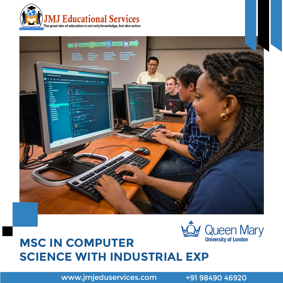 ✅ The University of Queen Mary offers the best of both worlds, a friendly campus university set in beautiful countryside, with the convenience and social life of bustling Guildford on your doorstep.

✅ Spot Admissions Available for MSc in Computer Science with Industrial Exp with Industrial Exp & Assured Two-Year Working Rights After You Graduate in the UK!

For more information on UK Admissions.
☎ :+91 98490 46920 /