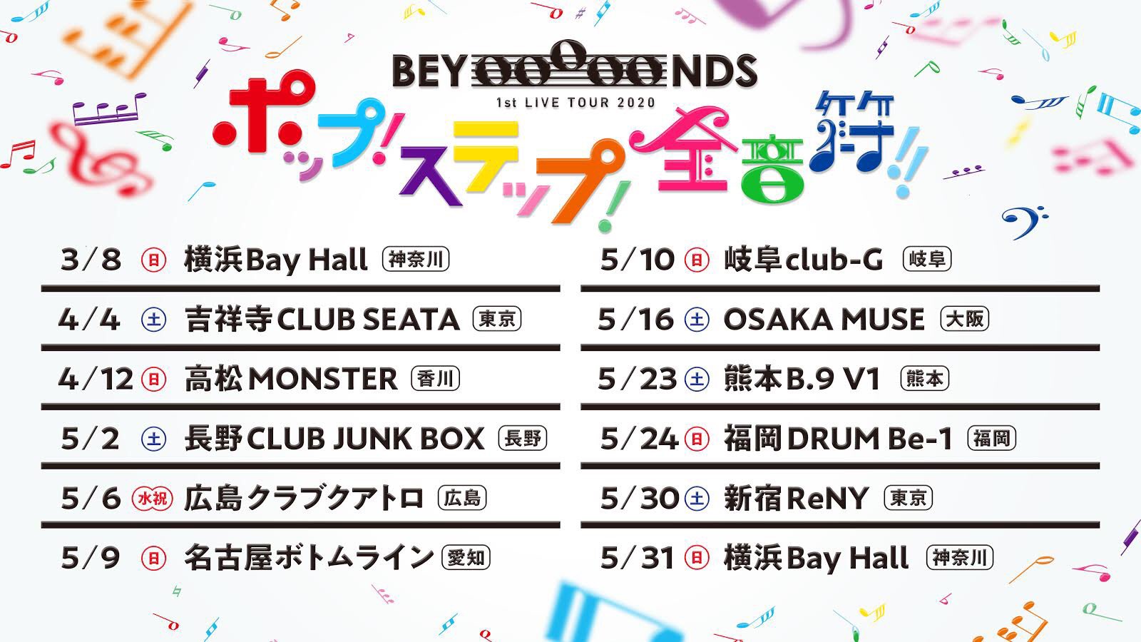 フルコンプ30枚セット】BEYOOOOONDS全音符ピンナップポスター