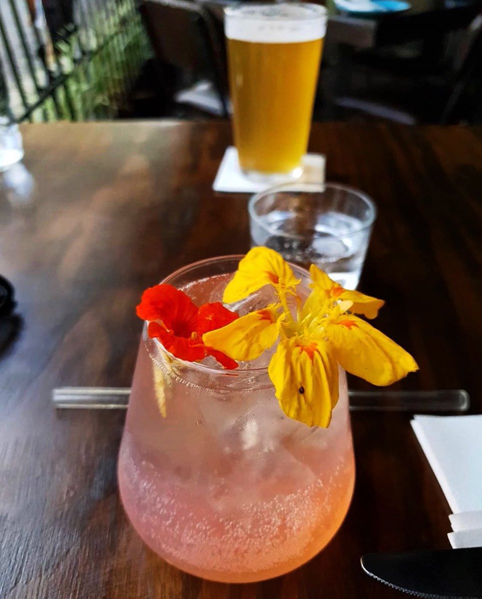 No Monday blues, just refreshing cocktails in summer hues! 
Photo by Cezanne Britain