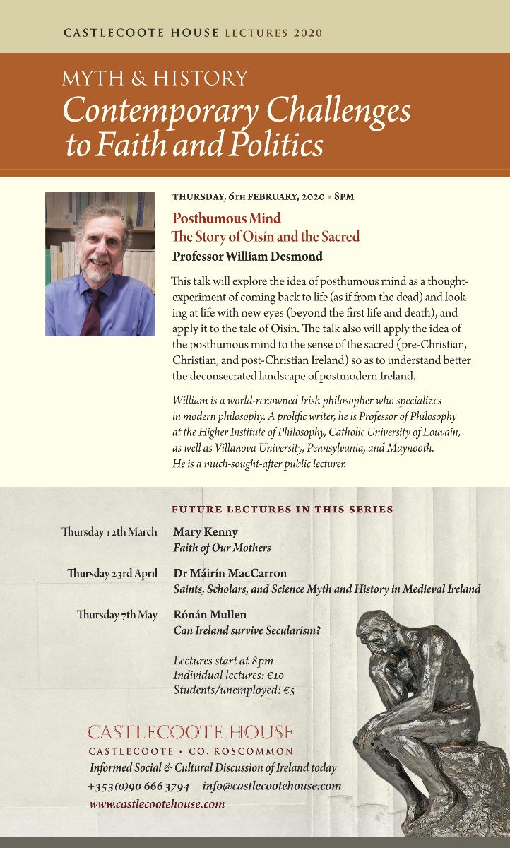CastlecooteH's tweet photo. Myth &amp; History Lecture in Castlecoote House on Thursday next at 8.00 pm. - https://t.co/0c3l4748Ei https://t.co/taNQpEm2nf