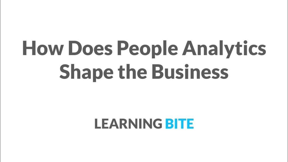 HRCurator's tweet photo. RT @AnalyticsinHR: How does #PeopleAnalytics shape the business? #Learningbite https://t.co/IZGCdvLc8N https://t.co/ICeNos4zDx #HRAnalytics #HR #HCM