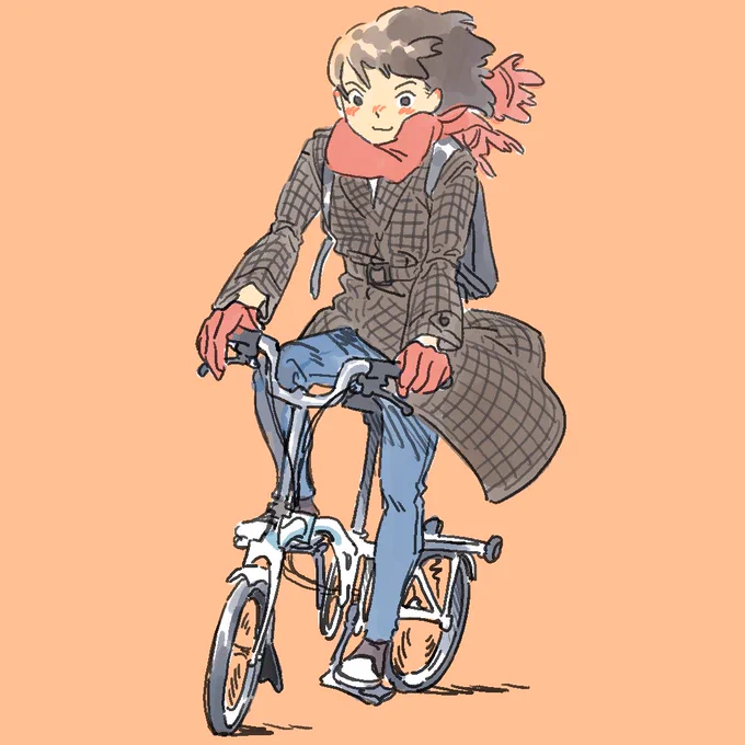 しばらくチャリ通勤 