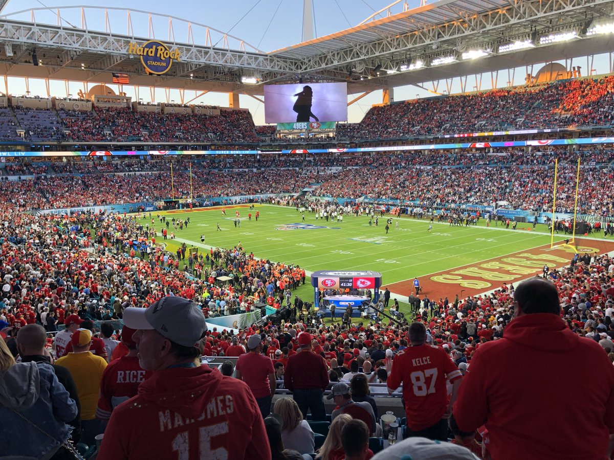One amazing time with my dad and brother ⁦<a href="/beauvallis/">Beau Vallis</a>⁩  #SuperBowl #Miami #BucketList  🏈