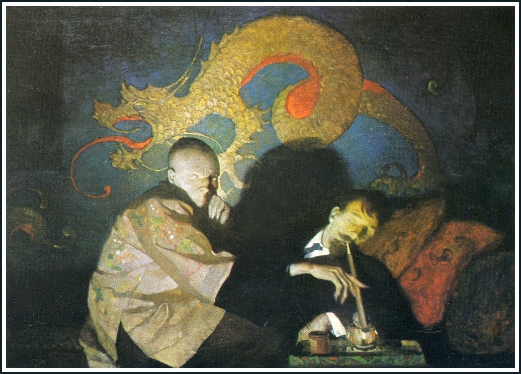 N.C. Wyeth. 'The Opium Eater.'
