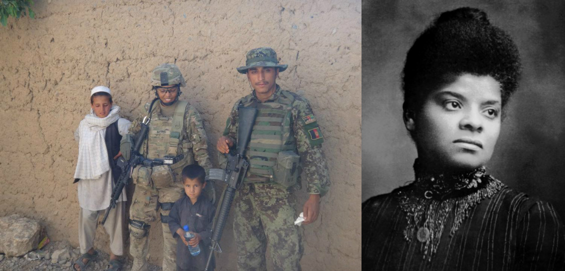 orthveillon's tweet photo. WWrite February Flashback for African American History Month! Jasmine Walker Motupalli -  Ida B. Wells' WWI Fight Inspires Iraq Afghanistan Vet https://t.co/blr0Fq1MBW #wherrypilgrim #WrathBT #TimeNowBlog #CONSEQUENCEM #TheWW1podcast #NYTimesAtWar #MinorityVets #BlackHistoryMonth https://t.co/9HGTVCcZUU