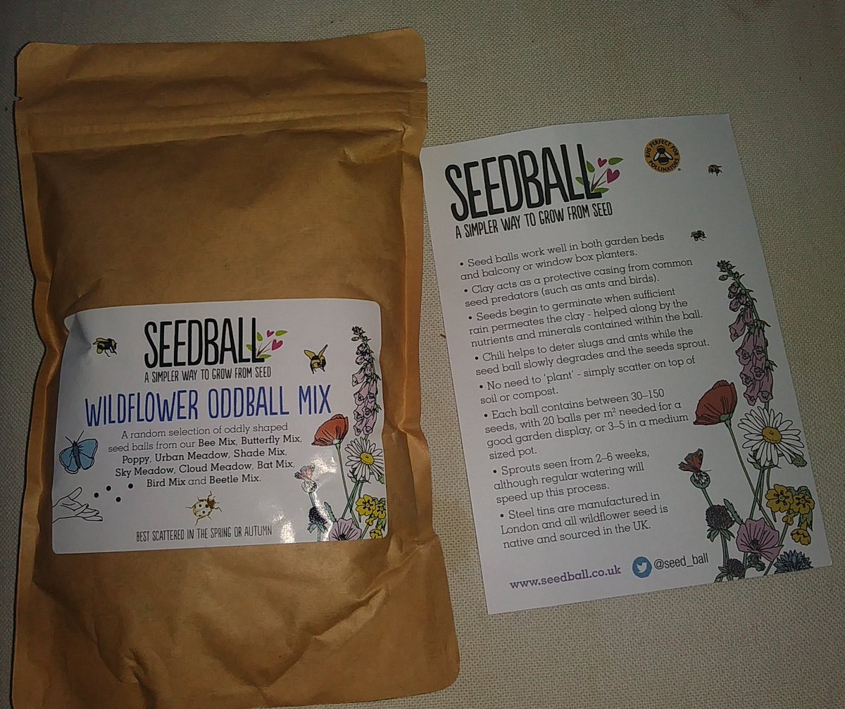 Bag of Seedball Wildflower Oddball Mix