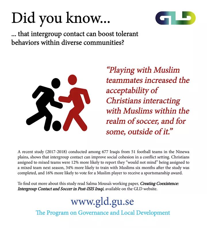 GlobalPillars's tweet photo. The role of intergroup contact in boosting tolerant behaviors within diverse communities. https://t.co/RBQ05KrO7e