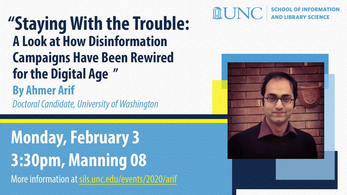 Graphic with speaker photo and talk details.