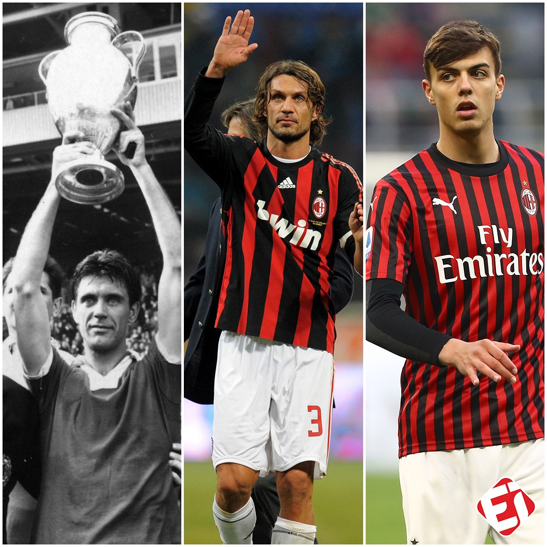TNTSportsBR's tweet photo. Cesare, Paolo, Daniel: três gerações dos Maldini no Milan! 👏👏👏 https://t.co/q5k5eFbpr2