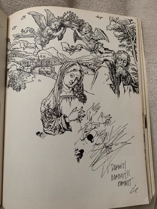 This page from "The Brand New Monty Python Papperbok" which is a mood 