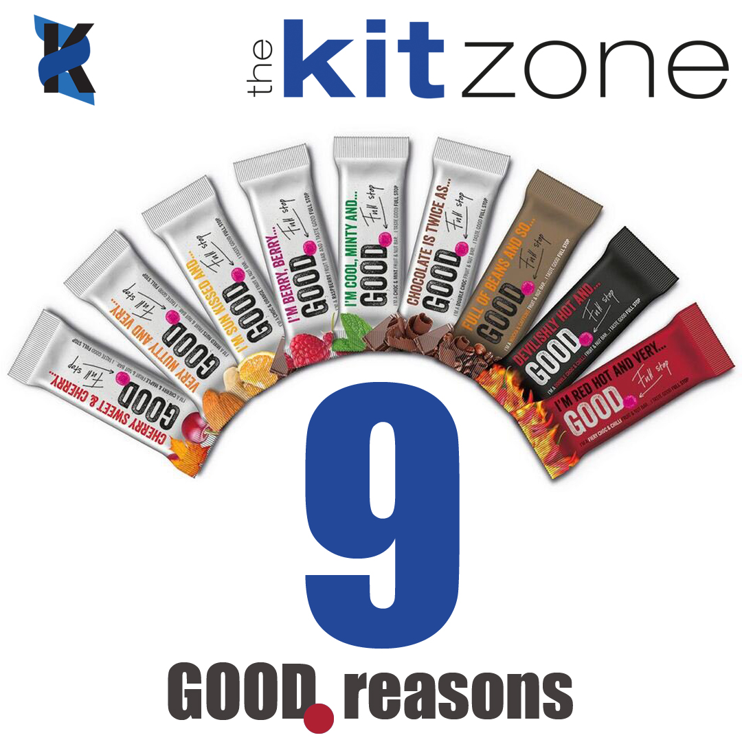 Any time is a GOOD tine to snack! 
<a href="/goodfullstop/">Good Full Stop</a> - Cold pressed fruit and nut snack bars, full of the finest natural, wholesome ingredients. Vegan, gluten and dairy free... 9 GOOD Reasons to snack!
#vegan #glutenfree #treats  
thekitzone.co.uk/brands/good-fu…