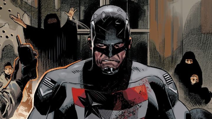 IGN's tweet photo. The Big Game spot for The Falcon and the Winter Soldier gave us our first glimpse of John Walker, aka U.S. Agent. Learn more about the super-soldier and villain: https://t.co/crGlctGGNS https://t.co/3hh6Rtrgjc