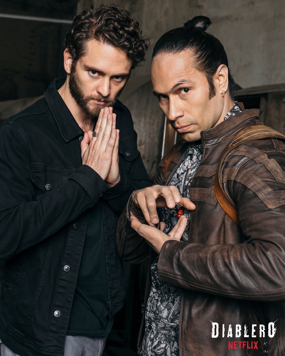 morenafilms's tweet photo. 😈😈 ¡Diableros! ¿Qué tal vais con la segunda temporada de @Dia6lero? ¿Cuál es el personaje que más os ha sorprendido hasta ahora? ¡Recordad que ya la tenéis en @NetflixLAT!

#Diablero #Diablero2 #Netflix #MorenaFilms https://t.co/ypWAMn3ILC