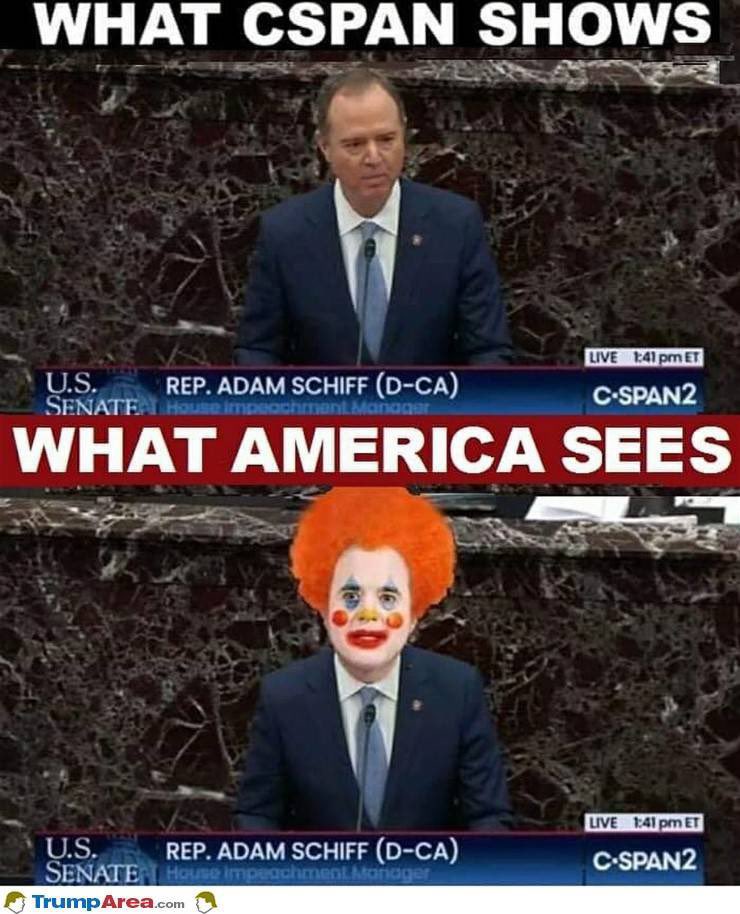 Gs94502383's tweet photo. @John_KissMyBot @No_Libs4TEXAS Nuff said ! 👇👇👇👇 #WakeUpAmerica  because this #SchiffSham is bull 💩 plain and simple. #votethemout. #walkaway https://t.co/G1ZSF4q5LS