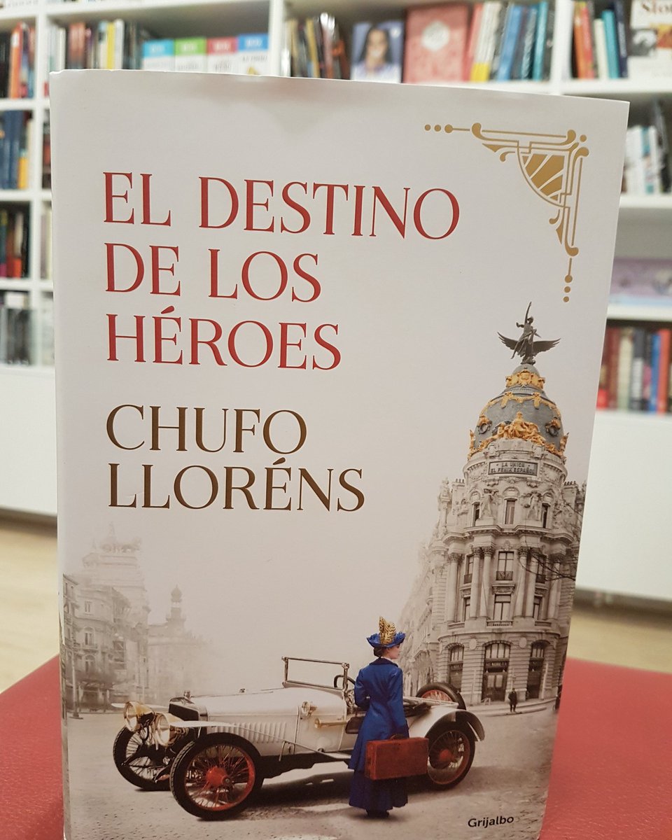 LIBRERIA_PAPELO's tweet photo. "El destino de los héroes" es la nueva novela de Chufo Llorens
Ambientada a principios del siglo XX, en una Europa que vive momentos convulsos, una saga histórica que nos llevará a vivir junto a sus personajes una historia de traición, amor, celos y como no la guerra.
#FelizLunes https://t.co/LcnuDwn1zB