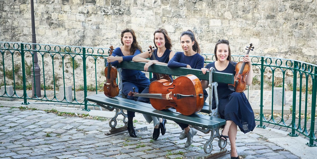 Demain à 20h
Concert du <a href="/QuatuorZaide/">Quatuor Zaide</a> au musée Gustave Moreau
"Un air de famille ... Clara &amp; Robert, Fanny &amp; Félix"
Tarif unique : 15€
Renseignements et réservations :
musee-moreau.fr/evenement/conc…