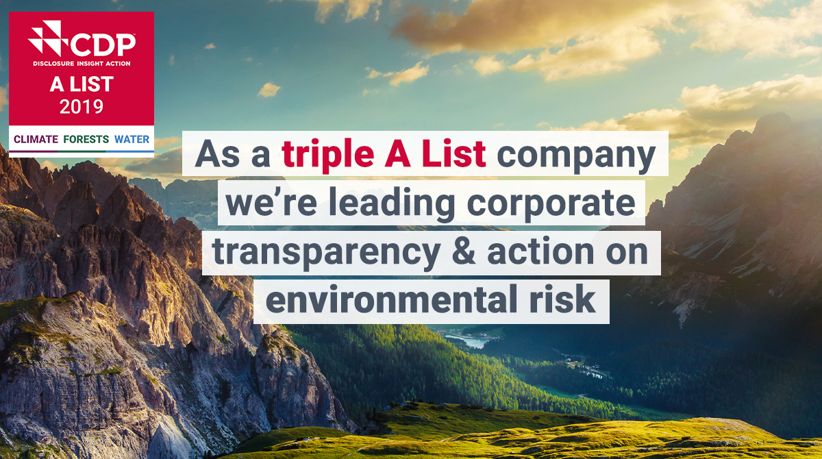Only six companies globally were listed on CDP’s AAA-list and UPM was one of them. #CDP analyses companies for their actions to mitigate #climate risk, prevent #deforestation and enhance #water #stewardship. #climatechange #responsibility #beyondfossils. bit.ly/31niS13
