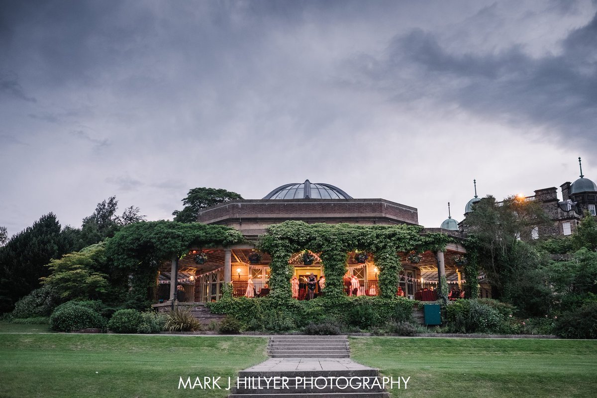 #VenueOfTheDay: @TheSunPavilion - Situated in the heart of #Harrogate’s historic Grade II listed Valley Gardens, this architectural landmark offers views across the idyllic grounds, while providing a private and tranquil setting for #weddingparties. sunpavilion.co.uk
