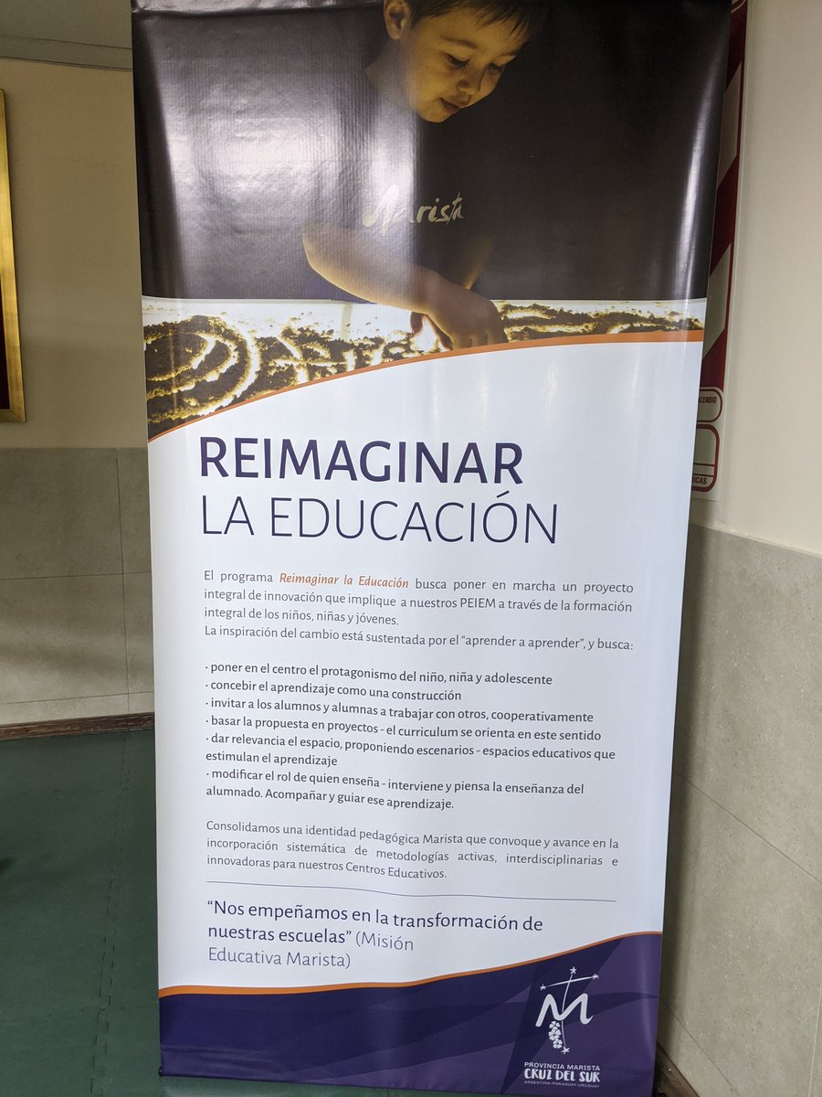 xaragay's tweet photo. Iniciamos en Buenos Aires, junto con @jonquerarno , el tercer seminario con directivos de 8 escuelas Maristas @maristascruzsur para seguir el camino de transformación educativa https://t.co/LSzn6XqOFk