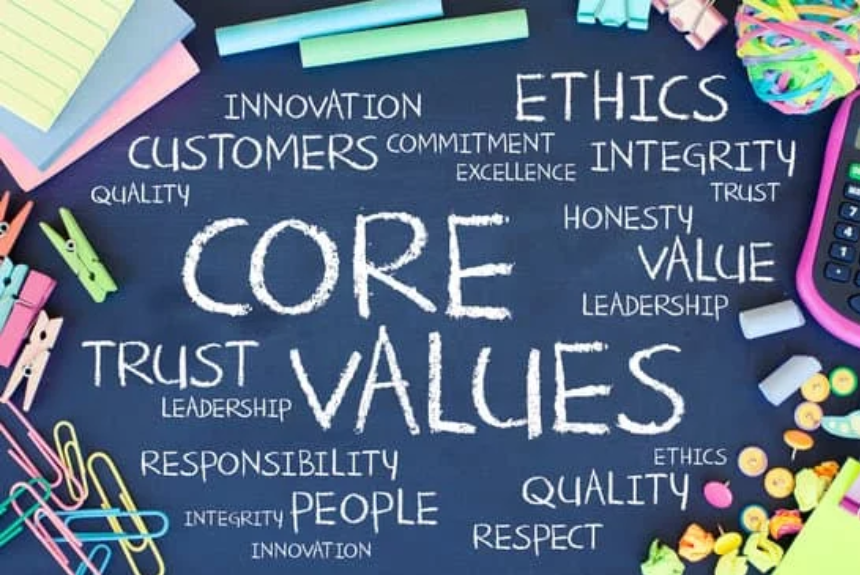 What are your Core Values? These are the guiding principles for you and your company, when they're clear, they'll attract like-minded people to you. #smallbusiness #solopreneur #Entrepreneur #sales #business #growth #mindset #sme #bgauk