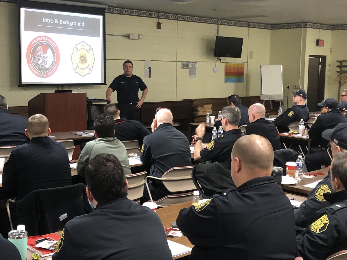 The <a href="/PhillyFireDept/">Philadelphia Fire</a> training program begins.