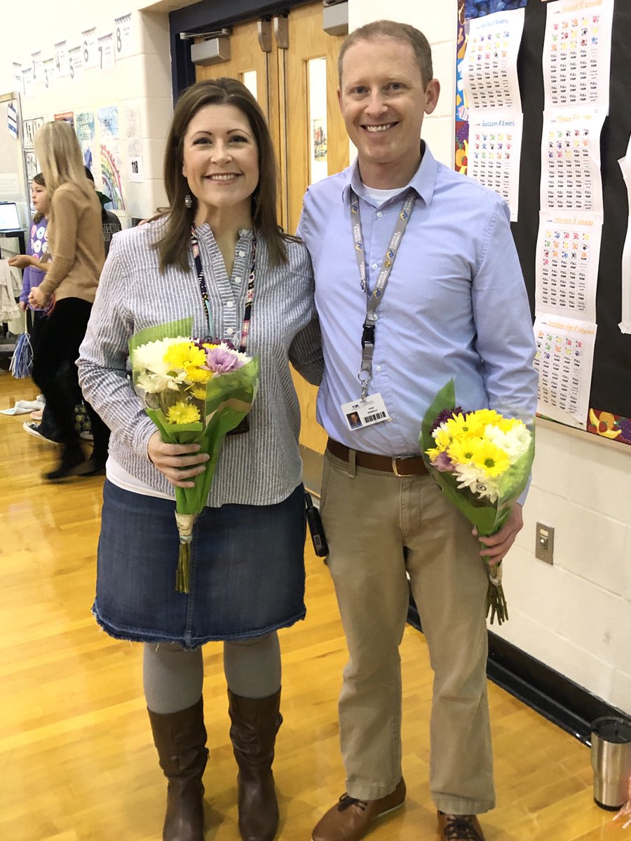 Kenwood Station is so very lucky to have these amazing counselors! Happy #nationalschoolcounselorsweek to Mrs. Moore and Mr. Rembold! #kenwoodpride #teamoldham