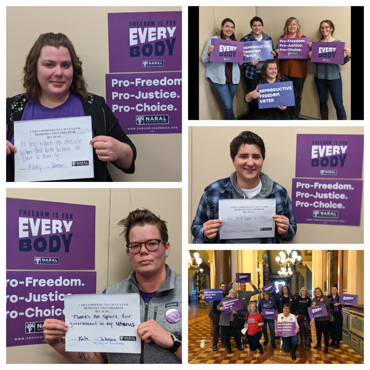 NARAL Pro-Choice IA (@naraliowa) on Twitter photo It's #IACAUCUS Day!!!!!
We've been all over the state talking to #ReproFreedomVoters.
No matter who you're turning out for - remember our rights are on the line and we need YOU to help #protectroe in 2020 and beyond!
Tag us w/ why you're caucusing for Repro!
<a href="/ilyseh/">Ilyse Hogue</a> It's #IACAUCUS Day!!!!!
We've been all over the state talking to #ReproFreedomVoters.
No matter who you're turning out for - remember our rights are on the line and we need YOU to help #protectroe in 2020 and beyond!
Tag us w/ why you're caucusing for Repro!
<a href="/ilyseh/">Ilyse Hogue</a>