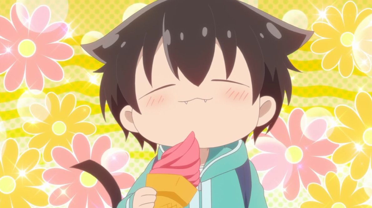 ラベンダー ぼくのとなりに暗黒破壊神がいます 4話 鮪ソフトを食べていた時が最高値だった 小雪芹くんの 修学旅行 かな