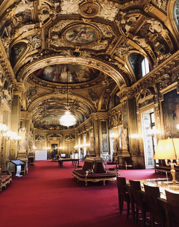 karine_dessale's tweet photo. Visite du @Senat avec l’ardent #républicain #senateur @OuzouliasP #EFJ1 #5emerepublique #senat #chambre #parlement #frenchsenate #politic #democracy #democratie #parliament @EFJ_Officiel https://t.co/JX2pLO5Tv0