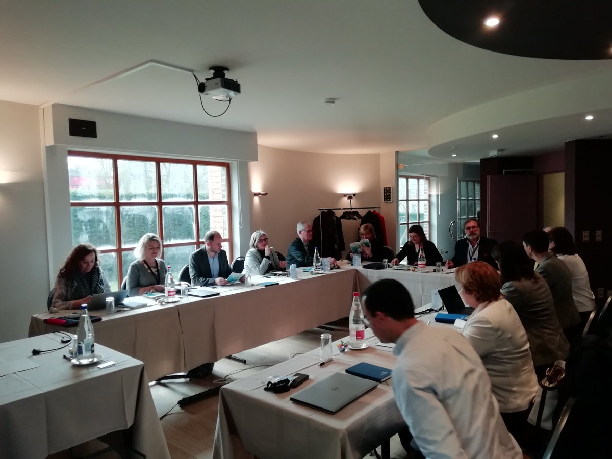 EHMAinfo's tweet photo. The EHMA Programme Directors' Group Winter Retreat is about to start! #EHMA Members will discuss about their #programmes &amp; #challenges they face in #teaching &amp; #training the next generation of #healthmanagers.
#PDGroup #ProgrammeDirectors #WinterRetreat https://t.co/ixDPixIBI5